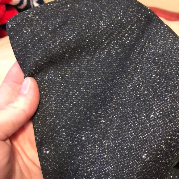 Black sparkling anklet heels! - Picture 4 of 4